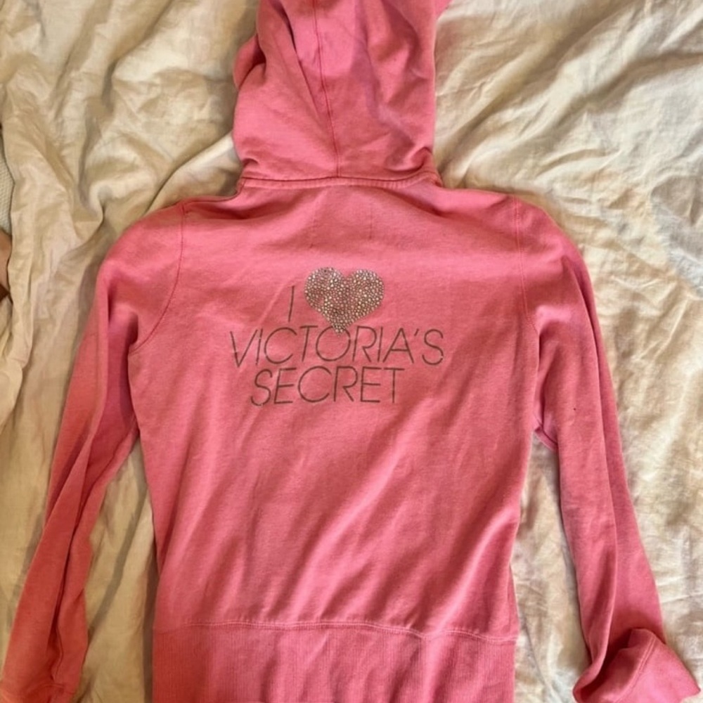 Victoria’s Secret Supermodel Essentials zip hoodie